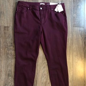 Lauren Conrad maroon pants!